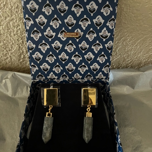 Joanna Buchanan Modern Quartz Earrings-Labradorite - Picture 5 of 6